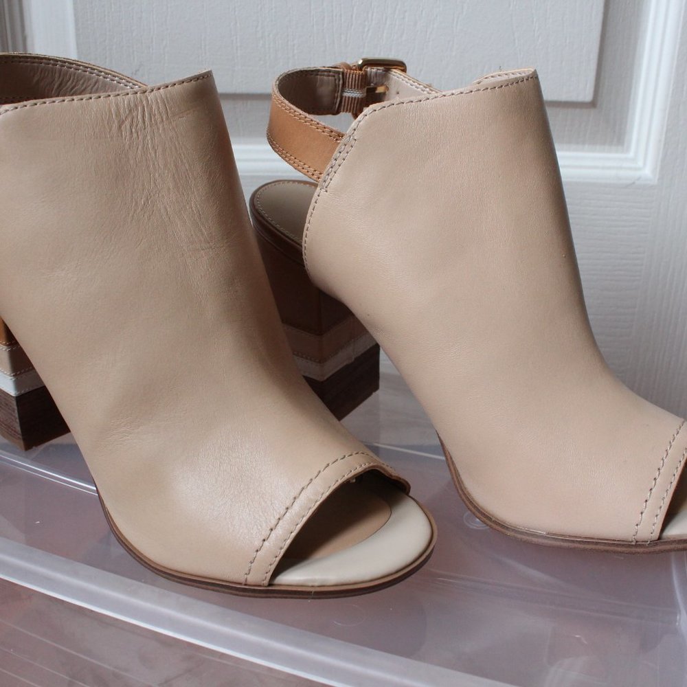 Aldo Peep-Toe Block-heel Booties - Picture 2 of 6
